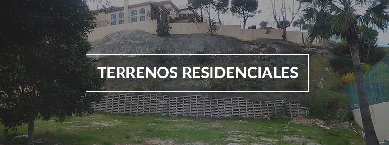 Terrenos Residenciales