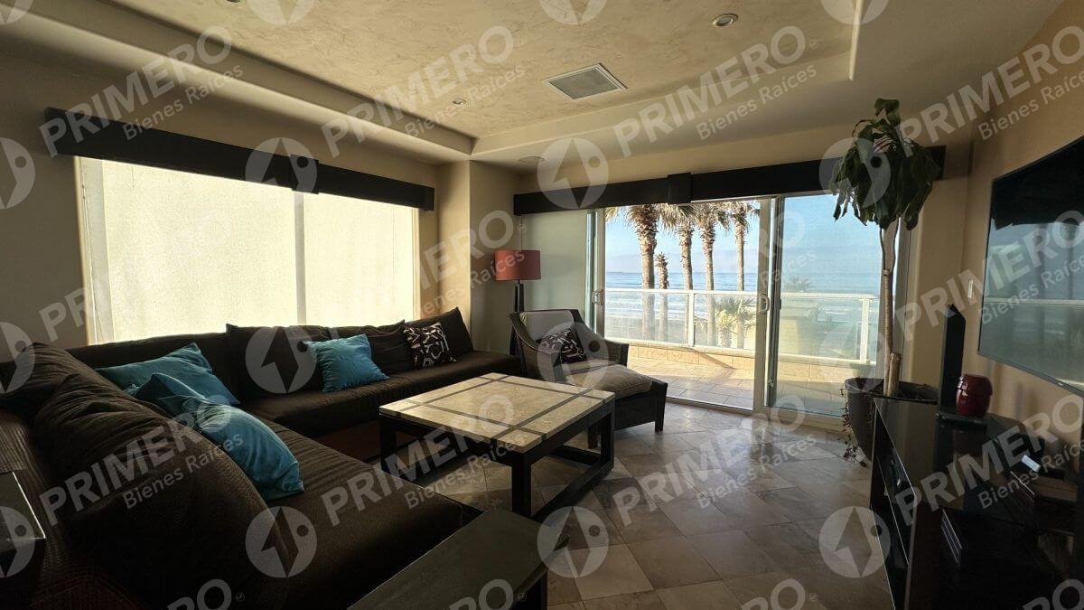 Departamento en Renta en Riviera de Rosarito PMR-2566