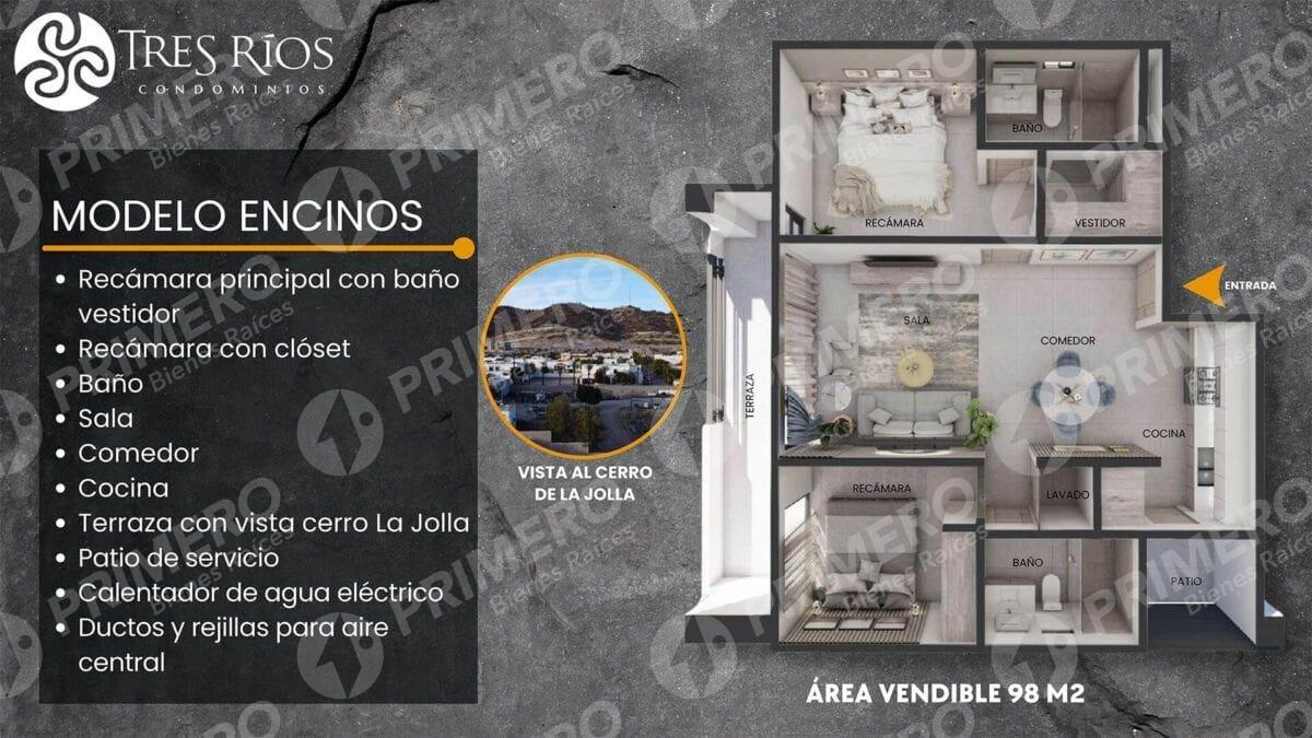 Departamentos en Venta en Tres Ríos PMR-2786