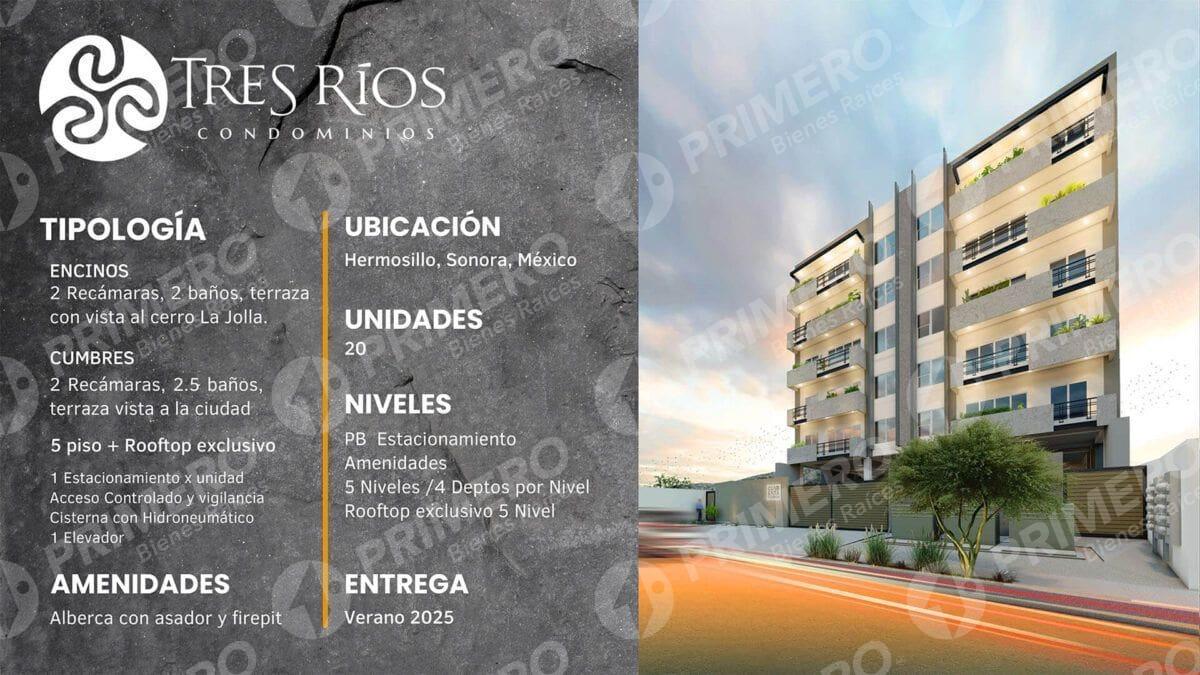 Departamentos en Venta en Tres Ríos PMR-2786