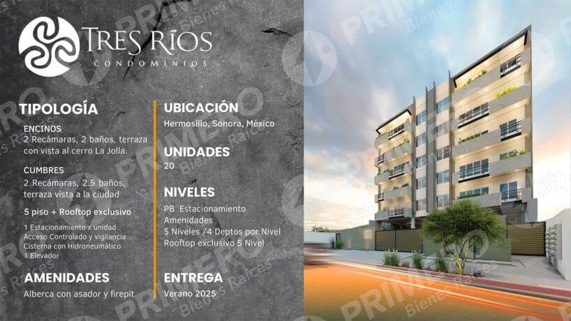 Departamentos en Venta en Tres Ríos PMR-2786