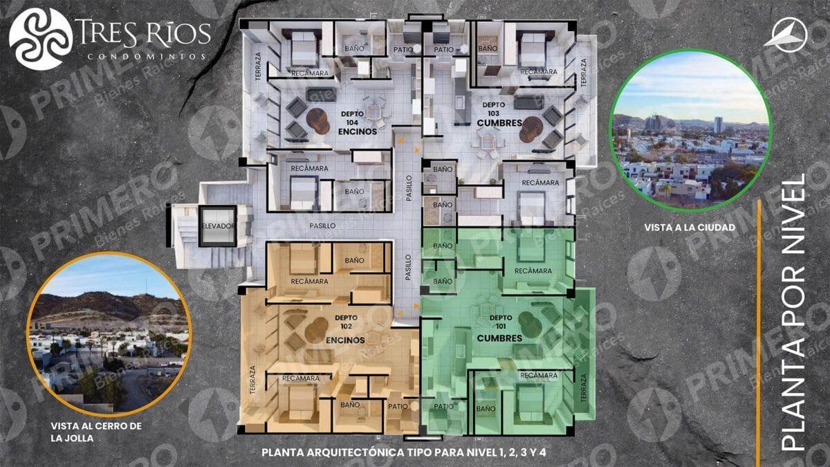 Departamentos en Venta en Tres Ríos PMR-2786