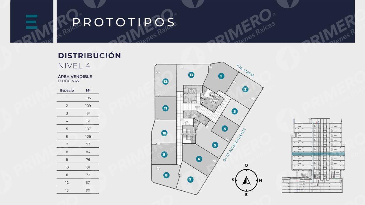 Oficinas en Venta en Torre Corporativa Eugenia PMR-2910