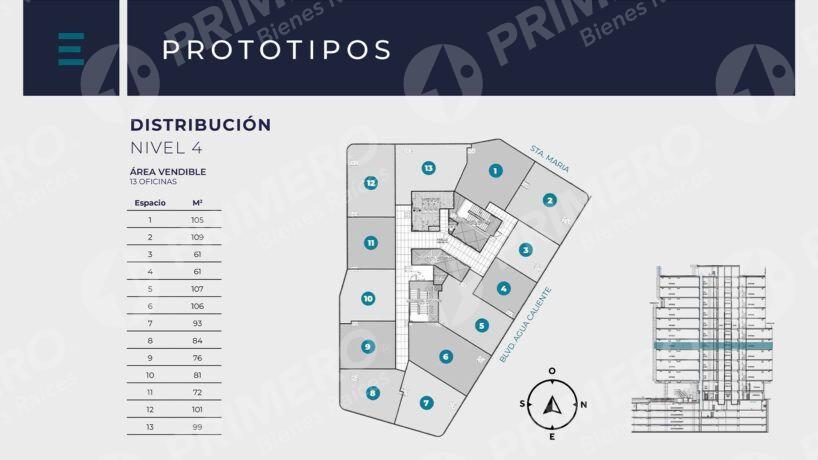 Oficinas en Venta en Torre Corporativa Eugenia PMR-2910