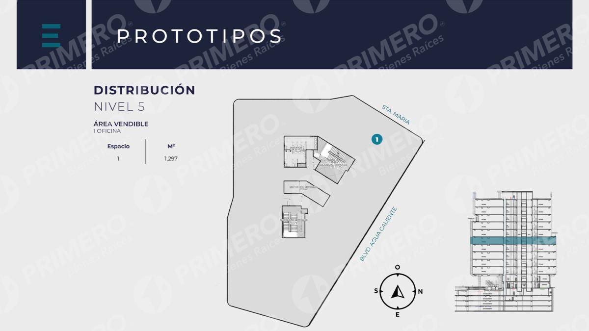Oficinas en Venta en Torre Corporativa Eugenia PMR-2910