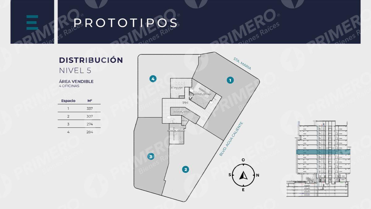Oficinas en Venta en Torre Corporativa Eugenia PMR-2910