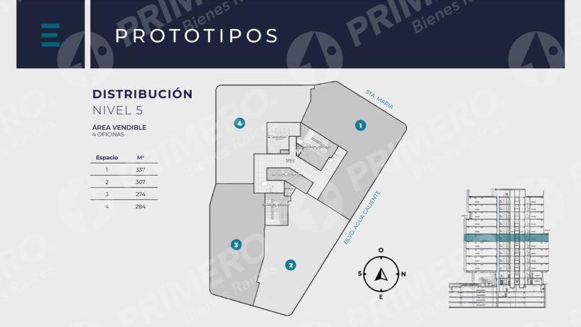 Oficinas en Venta en Torre Corporativa Eugenia PMR-2910
