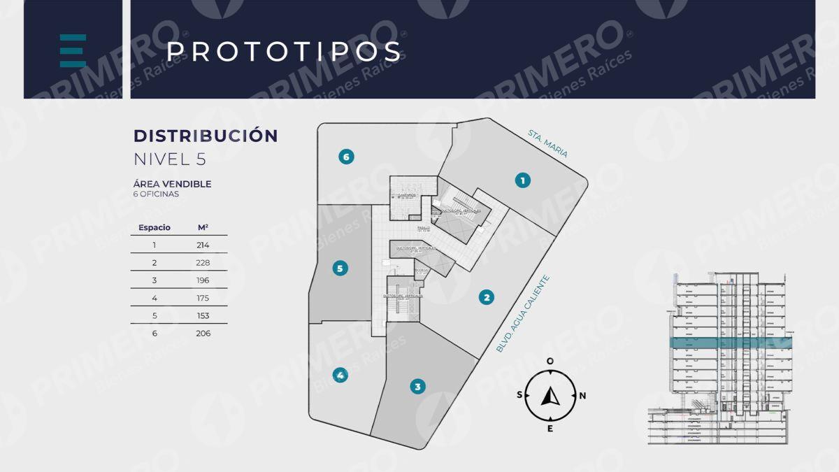 Oficinas en Venta en Torre Corporativa Eugenia PMR-2910