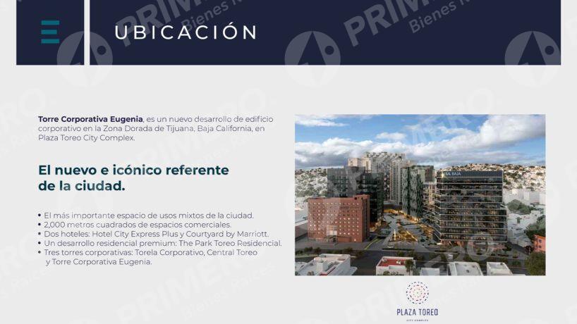 Oficinas en Venta en Torre Corporativa Eugenia PMR-2910