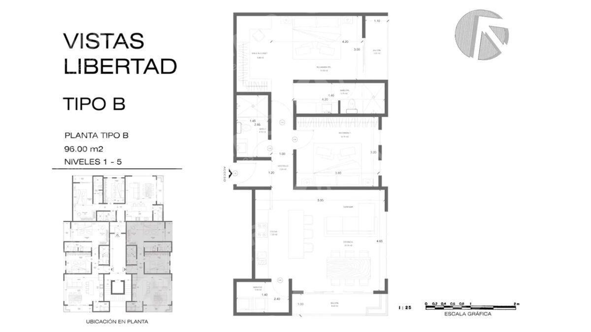 Departamentos en Venta en Vistas Libertad PMR-2932