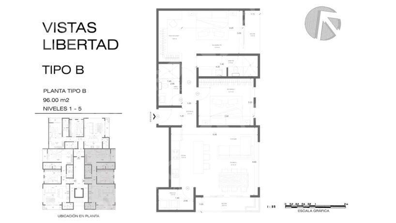 Departamentos en Venta en Vistas Libertad PMR-2932