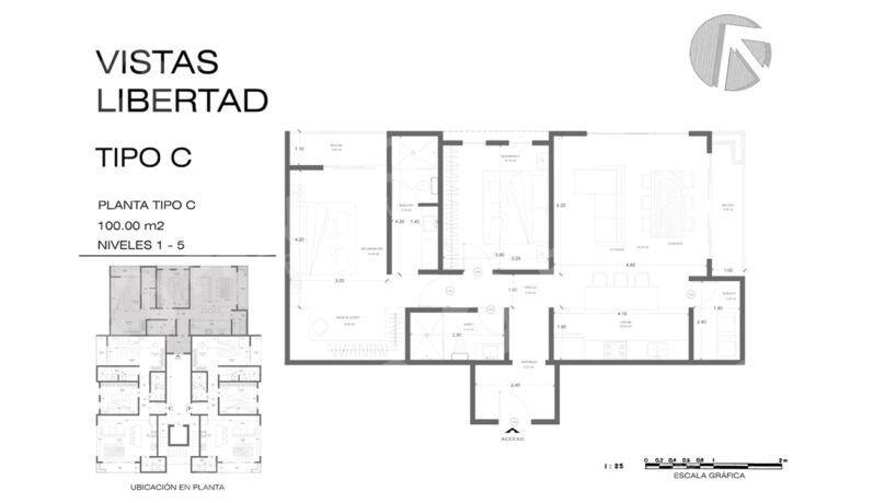 Departamentos en Venta en Vistas Libertad PMR-2932