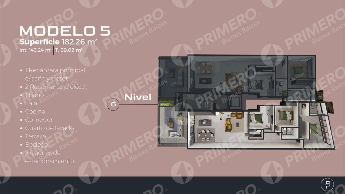 Departamentos en Venta en Torre Britania PMR-2980