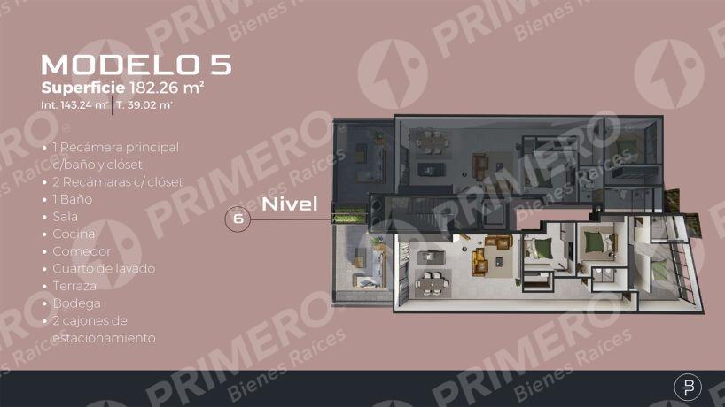 Departamentos en Venta en Torre Britania PMR-2980