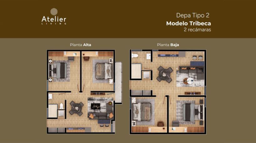 Departamentos en Venta en Atelier Living PMR-3012